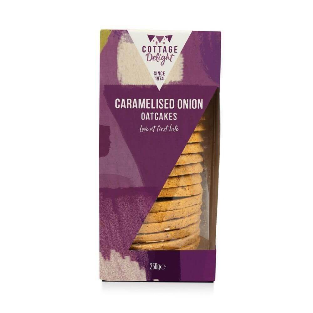 Cottage Delight Caramelised Onion Oatcakes 250g